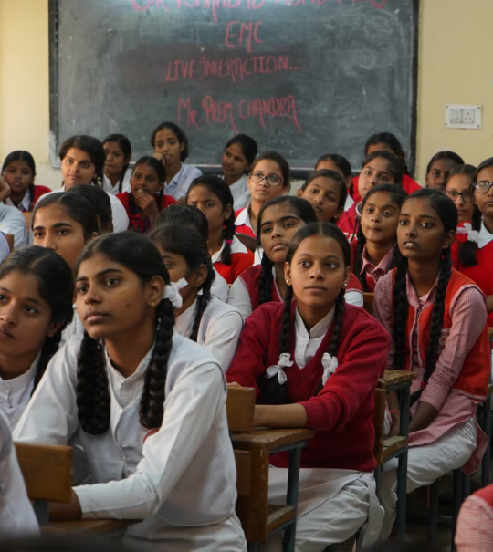Classroom situations in India